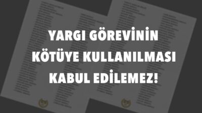 BURSA BAROSU: YARGININ ARAÇSALLAŞTIRILMASINI KABUL ETMİYORUZ!