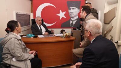 BAŞKAN ŞADİ ÖZDEMİR VATANDAŞLARI DİNLEDİ