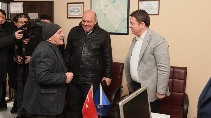 Başkan Aydın vatandaşlarla buluşmaya devam ediyor