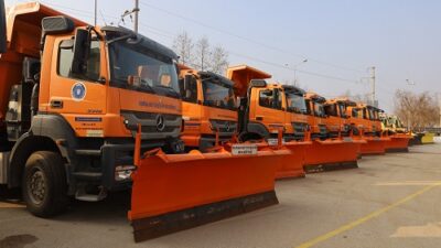 Büyükşehir karla mücadeleye hazır