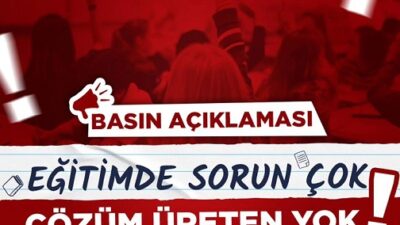 CHP BURSA İl BAŞKANI YEŞİLTAŞ: “EĞİTİMDE SORUN ÇOK, ÇÖZÜM ÜRETEN YOK”