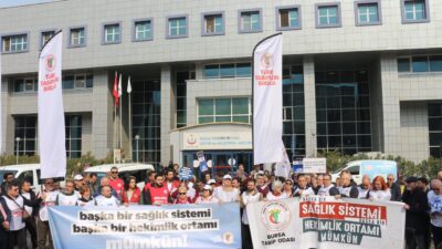 TTB Bursa’da Sağlık Çalışanlarının Sorunlarına Dikkat Çekti