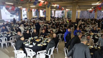Orhaneli iftar sofrasında bir araya geldi