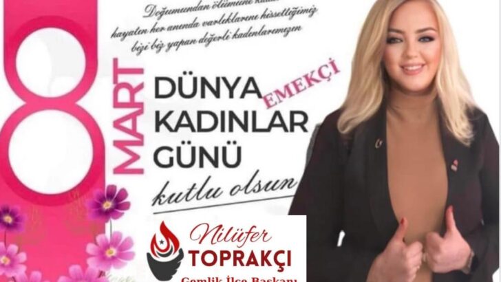 Kadınların siyasette daha fazla söz sahibi olması gerektiğine yürekten inanıyorum