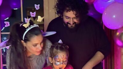 ATİYE, 6 yaşına giren kızı Ferahfeza’nın okula adım atma yaşını kutladı.