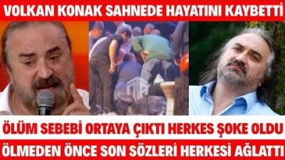 Volkan Konak’ın ölüm haberi ile sarsıldık…