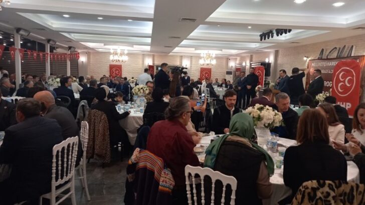 Osmangazi MHP İftarında “Devlet Bahçeli” Damgası!