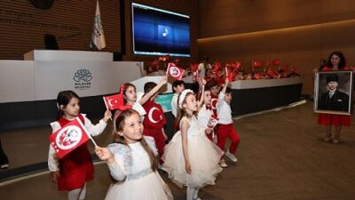 Miniklerin 23 Nisan coşkusu