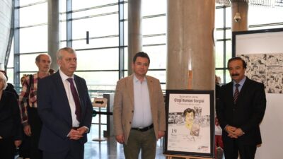 Elinde Fırça, Dilinde Müzik çizgi roman sergisi açıldı