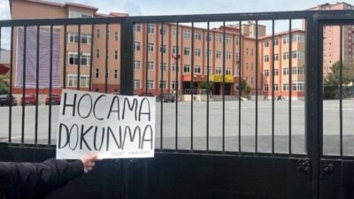 Öğretmenlerine destek olan öğrencilerin velilerine idare baskısı