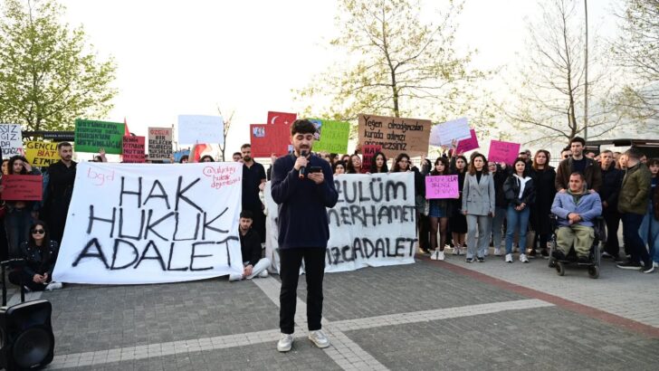 Gemlik’te Hukuk Öğrencilerinden Adalet Çağrısı: “Sessiz Kalmayacağız!”