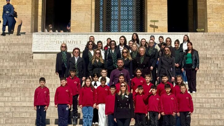 SAMANDAĞLI ÇOCUKLAR ANKARA’DA ATA’NIN HUZURUNA ÇIKTI