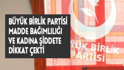 Bahri Palas yazdı; Uyuşturucuya Teslim Olma!