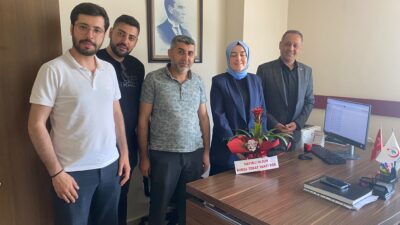 Tokatlılardan Nezaket Ziyareti: Tuğba Aktaş’a Hayırlı Olsun Dileği