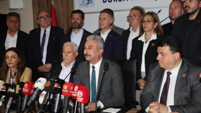 Cumhuriyet Halk Partisi Bursa İl Başkanlığı’ndan Osmangazi Belediyesi ve Erkan Aydın’a Destek Mesajı