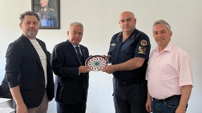 ÇASİAD Yönetiminden Çalı Jandarma Karakolu’na Ziyaret