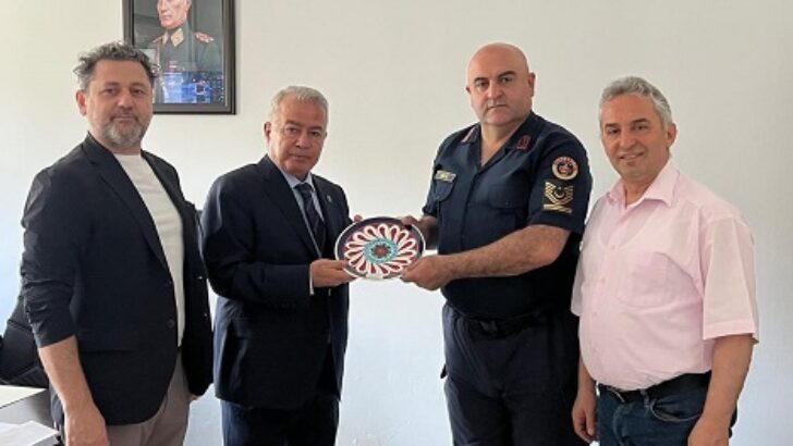 ÇASİAD Yönetiminden Çalı Jandarma Karakolu’na Ziyaret