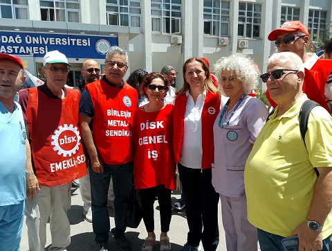 İftiraya, Karalamaya, Oyunlara Karşı Emekçinin Yanındayız!