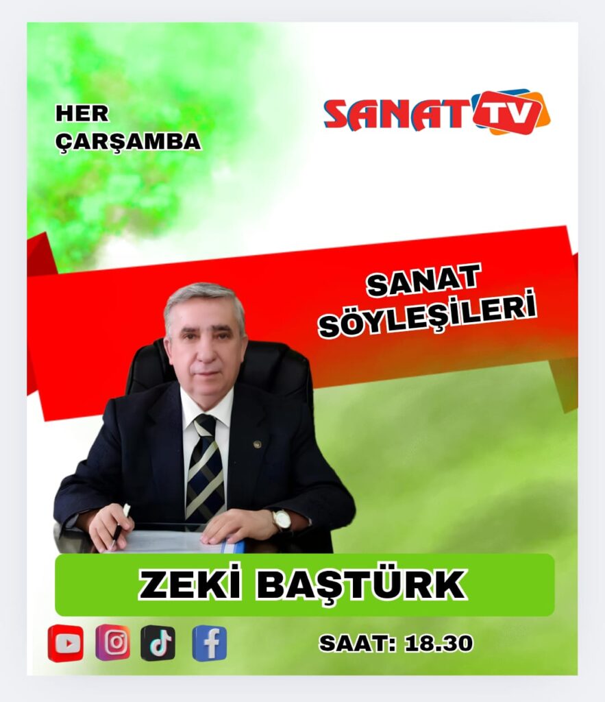 Zeki Baştürk ile “Sanat Söyleşileri” Başlıyor: Sanatın Kalbi Artık Ekranda Atacak!