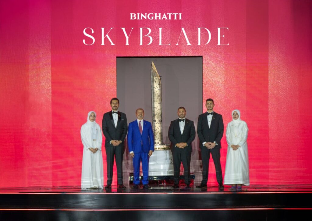 Binghatti, “Sky Blade” vizyoner projesini İstanbul’da tanıttı