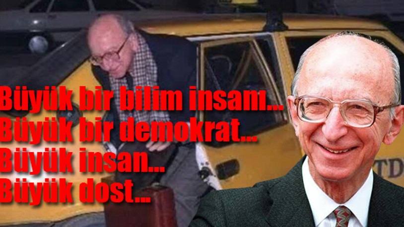 PROF. DR. ERDAL İNÖNÜ, SAYGIN DEVLET ADAMI, MÜTEVAZİ SİYASETÇİ VE ÖRNEK İNSANDI.