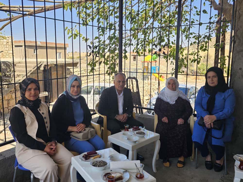 GERCÜŞ AK PARTİ TEŞKİLATINDAN SARGIN KÖYÜNE GÖNÜL DOLU ZİYARET