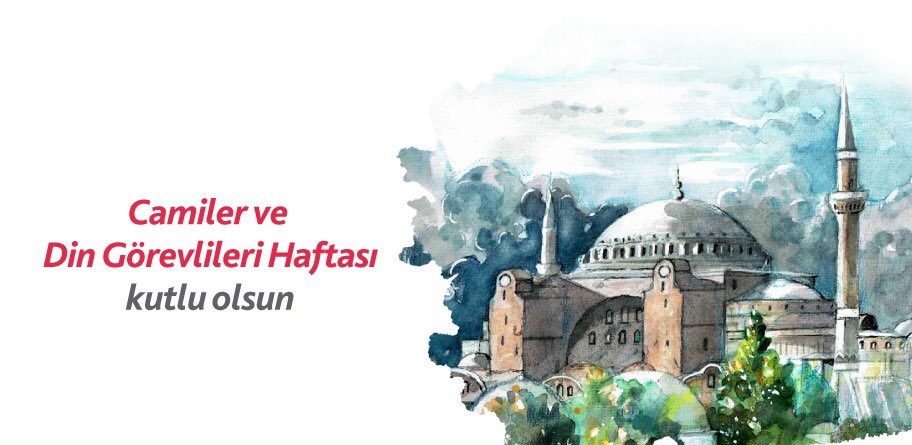 CAMİLER VE DİN GÖREVLİLERİ HAFTASI KUTLU OLSUN..!!
