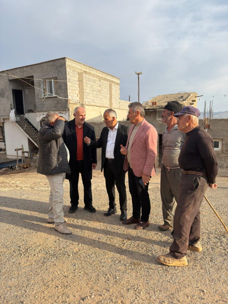 GERCÜŞ İLÇE BAŞKANI İBRAHİM TORLAK VE İLÇE KOORDİNATÖRÜ FERHAT DAĞ’DAN ANLAMLI KÖY ZİYARETLERİ