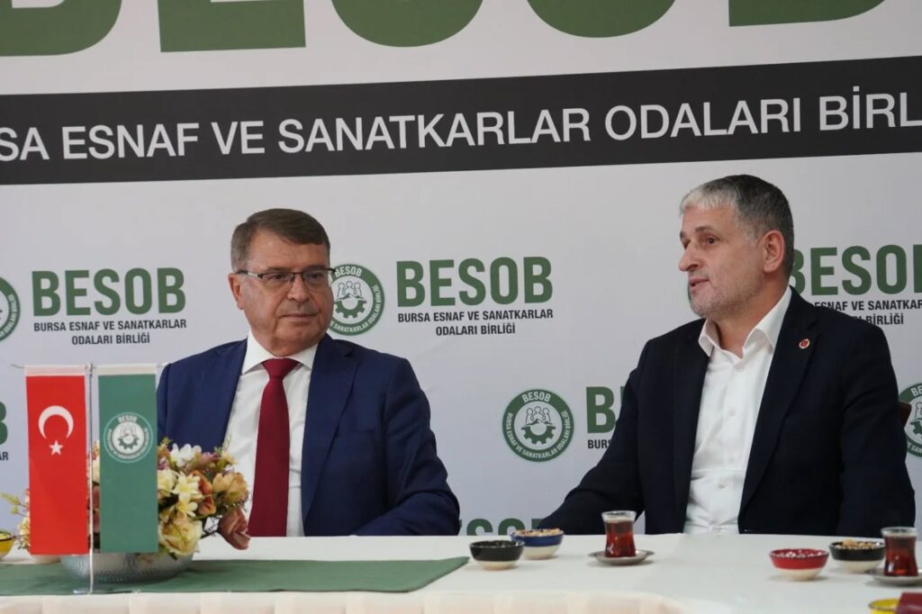 Saadet Partisi’nden BESOB’a Ziyaret: “Esnaf Kan Ağlıyor, Sessiz Kalmayın!”