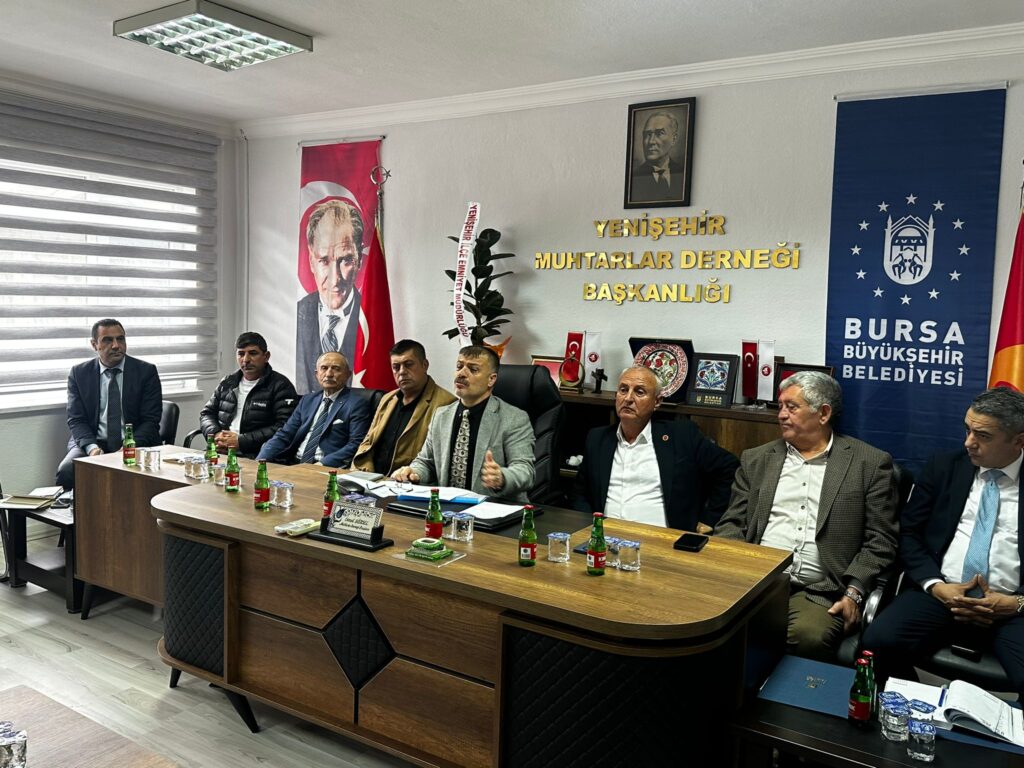 BAŞKAN BOZBEY’DEN YENİŞEHİR’DE ÖRNEK BELEDİYECİLİK: MUHTARLARLA ŞEFFAF VE ÇÖZÜM ODAKLI BULUŞMA