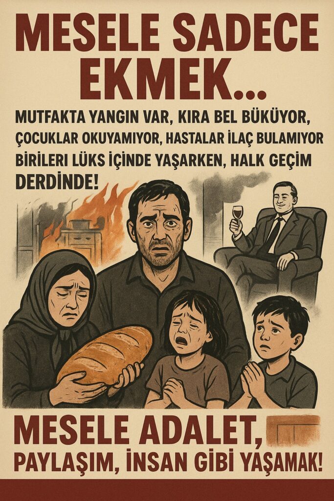 “Cüzdanları Şişenlerin Vicdanı Kurumuş, Halkı Temsil Etmeleri Mümkün Değil!”