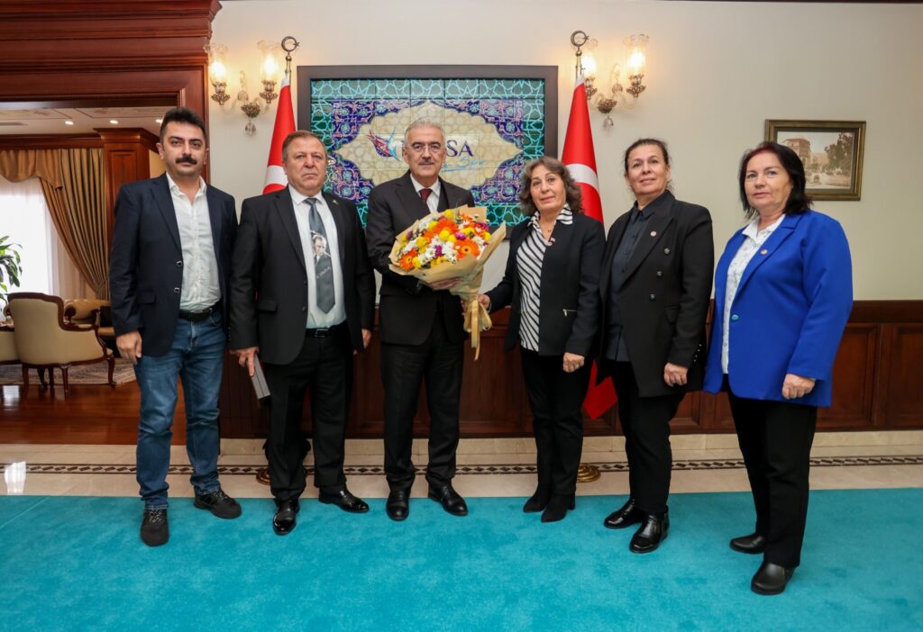 Bursa Valisi Ayyıldız’a TÜED Uludağ Şubesinden Ziyaret