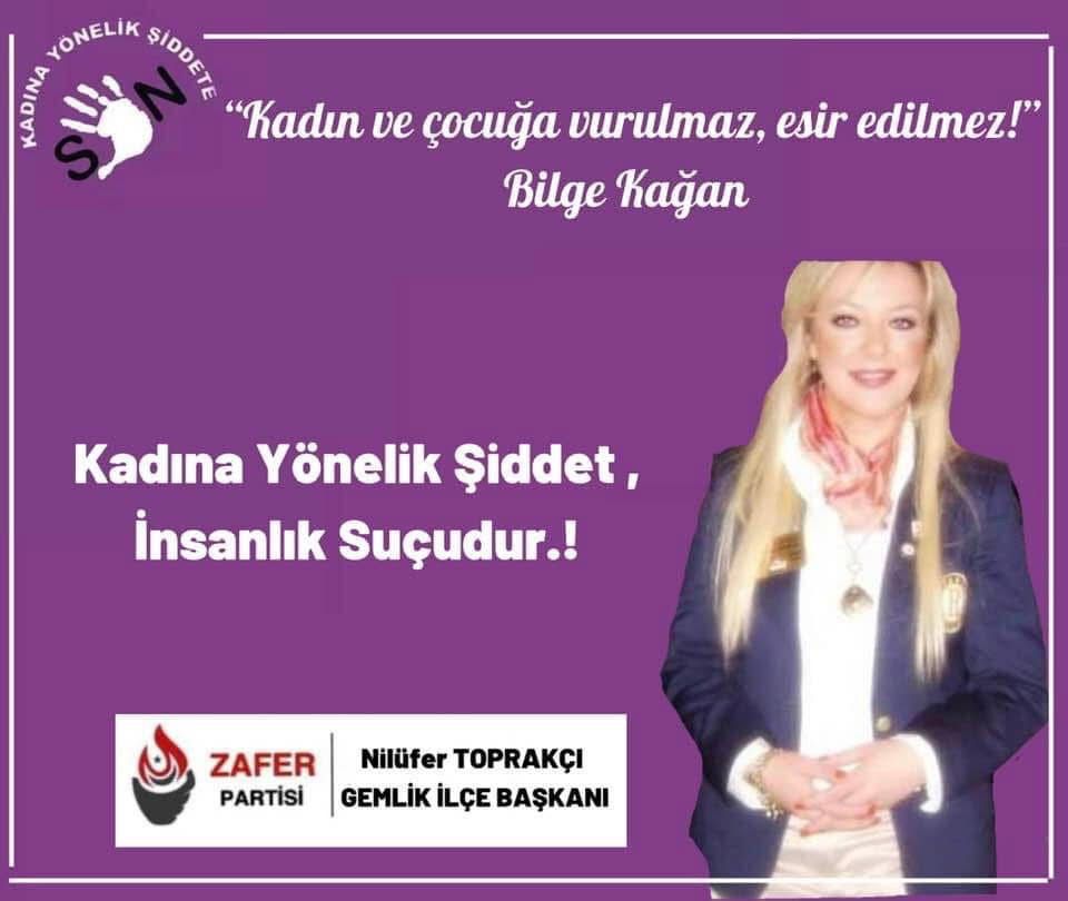 “Kadına Yönelik Şiddet Bir İnsanlık Suçudur!”