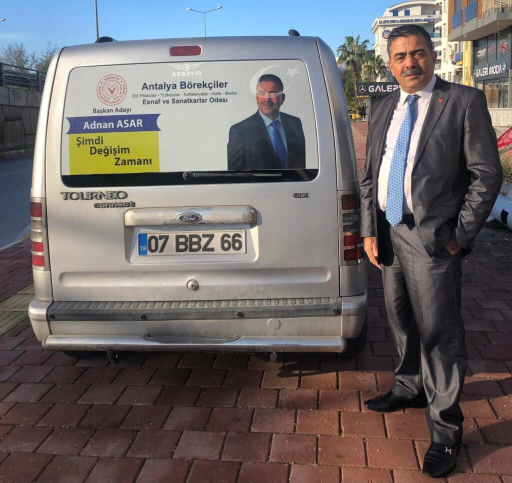 Antalya Esnafı Değişim İçin Sandığa Gidiyor: Adnan Asar “Kırmızı Pusula” ile Yola Çıktı