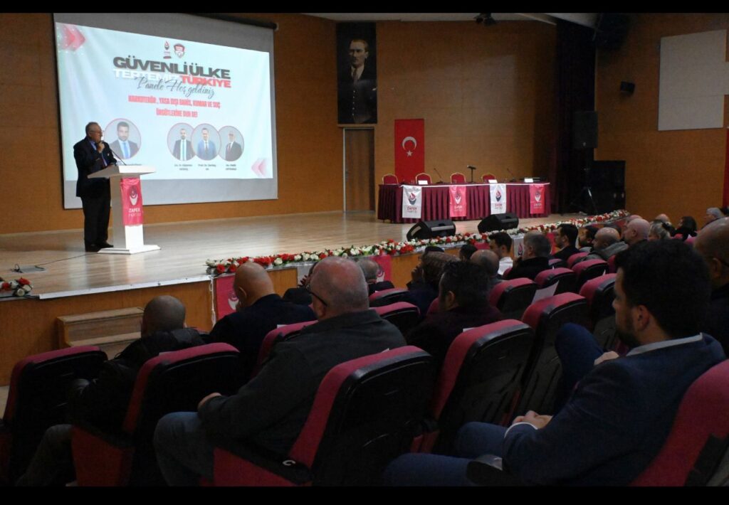 Zafer Partisi Ankara İl Başkanlığı’ndan “Güvenli Ülke, Tertemiz Türkiye” Paneli