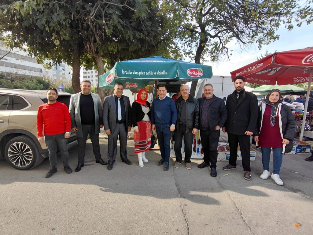 Hakan Tütüncü, Adnan Asar ve Antalya İş Dünyası Muratpaşa’da Esnafla Buluştu