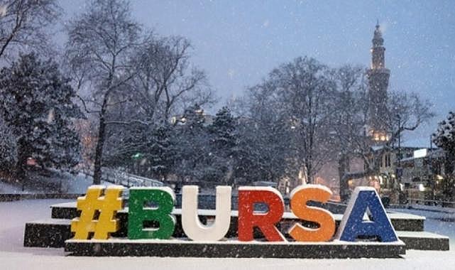 Beklenen kar sonunda Bursa’ya geliyor