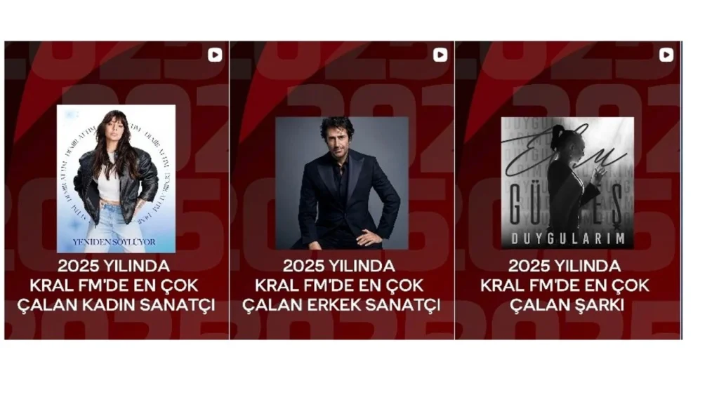 KRAL FM’DE 2025’İN ZİRVESİ BELLİ OLDU