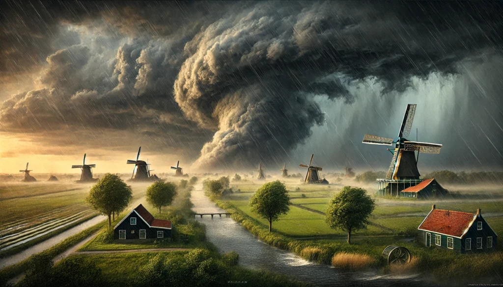 KNMI’den Tarihi Uyarı: Hollanda, Aşırı Hava Olaylarına Hazır Olmalı!