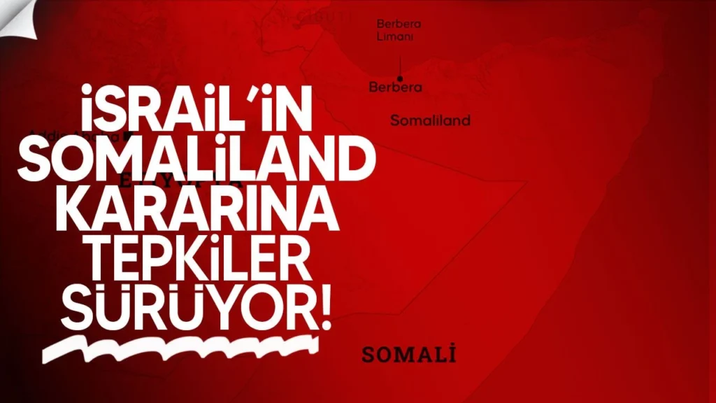 “İsrail’in Somaliland’i Tanıması Uluslararası Hukukun Çiğnenmesidir!”