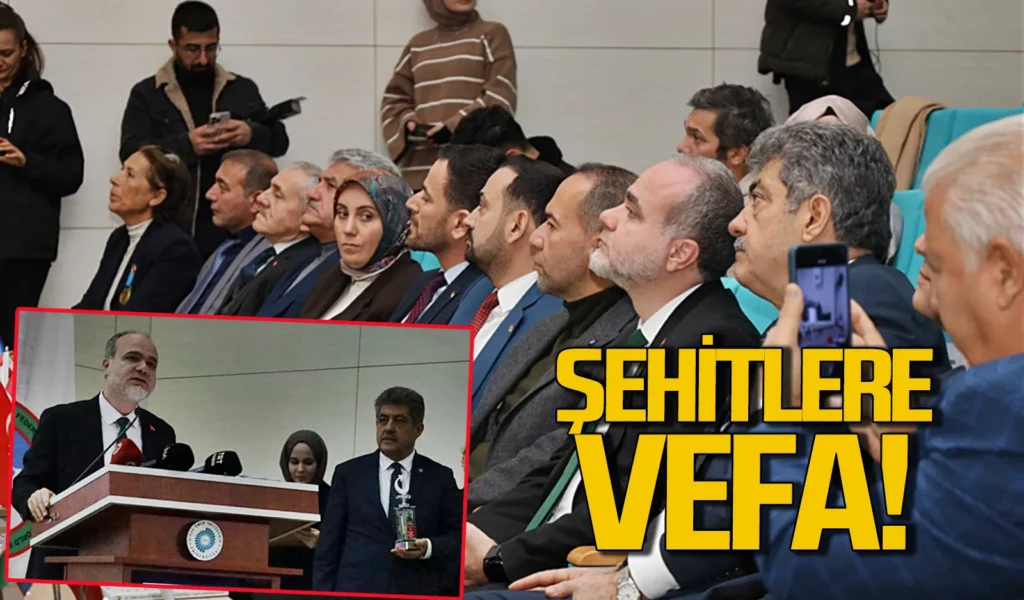 ŞEHİT ÖMER HALİSDEMİR NEZDİNDE TÜM ŞEHİTLERE VEFA