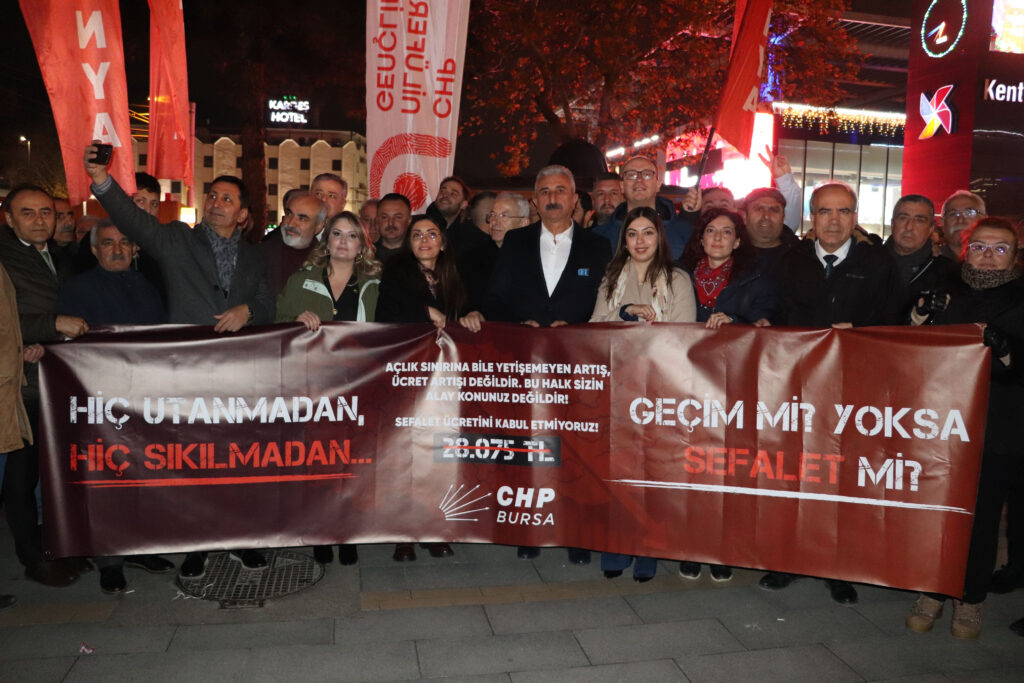 “Geçim yoksa seçim vardır”