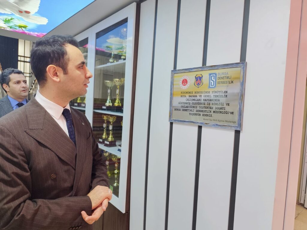 Denetimli Serbestlik Yükümlülerinden Eğitime Anlamlı Destek: Mehmet Akif Ersoy İlkokulu Yenilendi