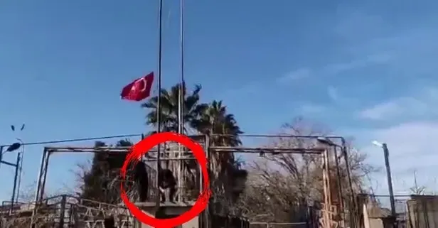 ŞANLI TÜRK BAYRAĞINA ALÇAK SALDIRIYA SERT TEPKİ