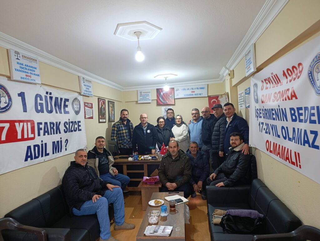 EMADDER Bursa’dan Sert Mesaj