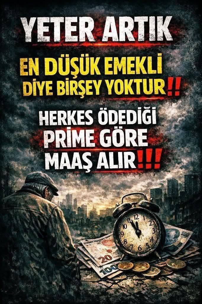 Emekli Artık Yeter Diyor: Bu Yoksulluk Dayatmasına Teslim Olmayacağız!