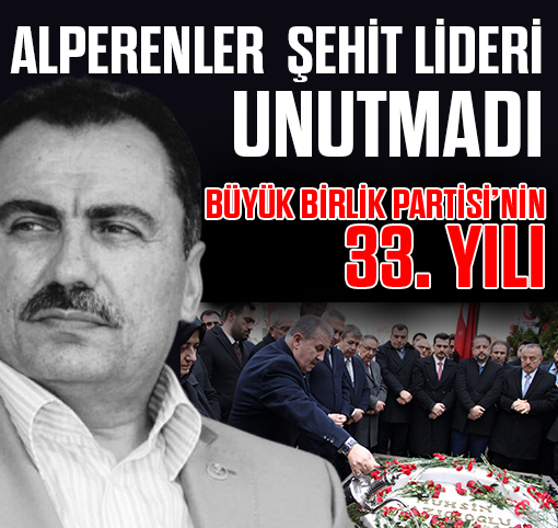 BBP’NİN 33.GURUR YILI KUTLU OLSUN..!!