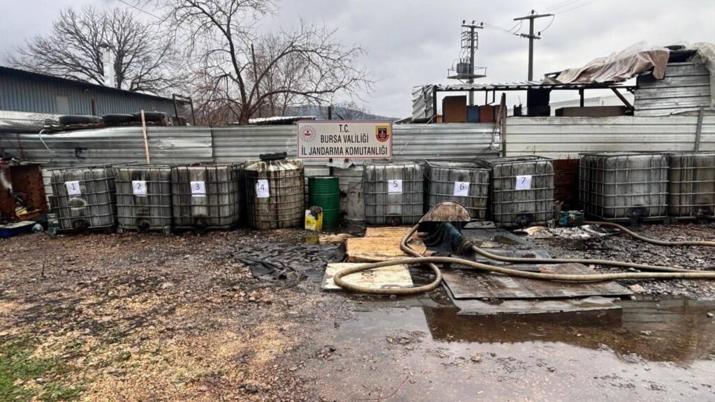 Bursa’da Kaçak Akaryakıt ve Yağ Operasyonu: 5 Gözaltı!
