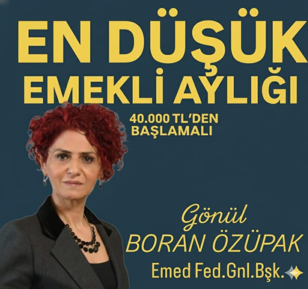 Gönül Boran Özüpak’tan Sert Çıkış: “Emeklinin Bu Düzene Güveni Kalmadı”