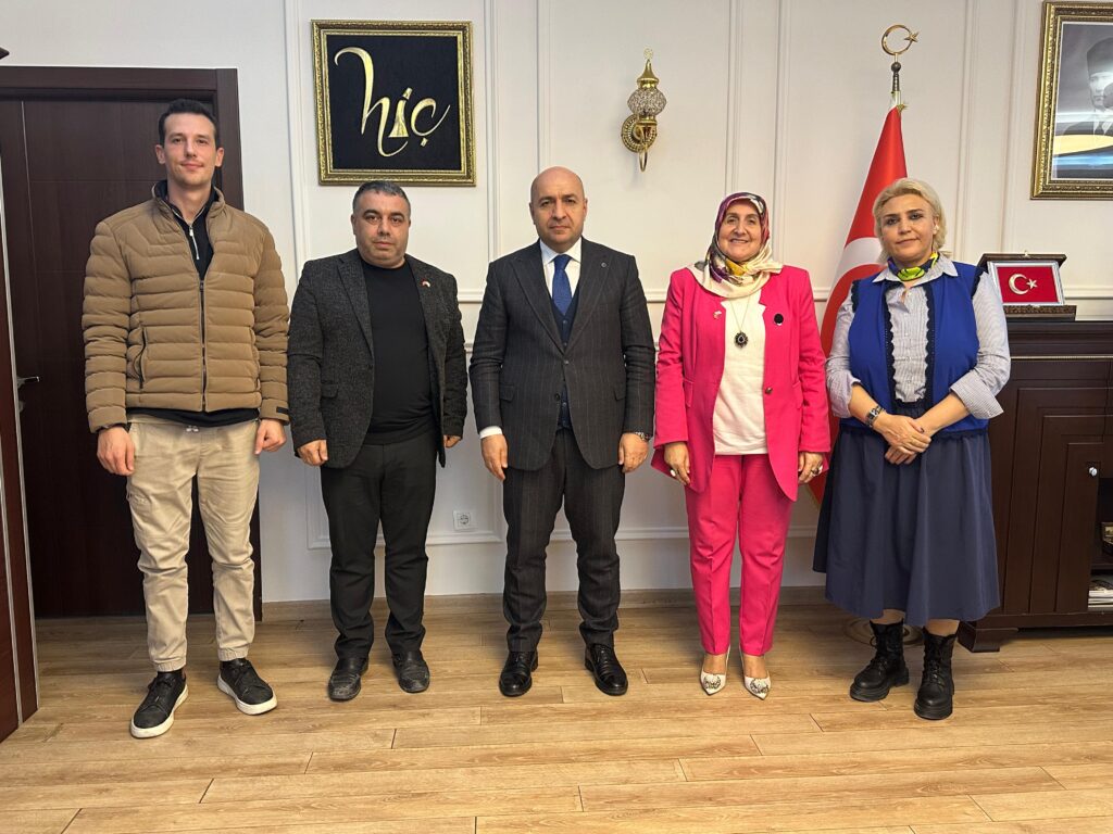 Bayrampaşa Kaymakamı Abdullah Çiftçi’ye UGKTED’den Anlamlı Ziyaret